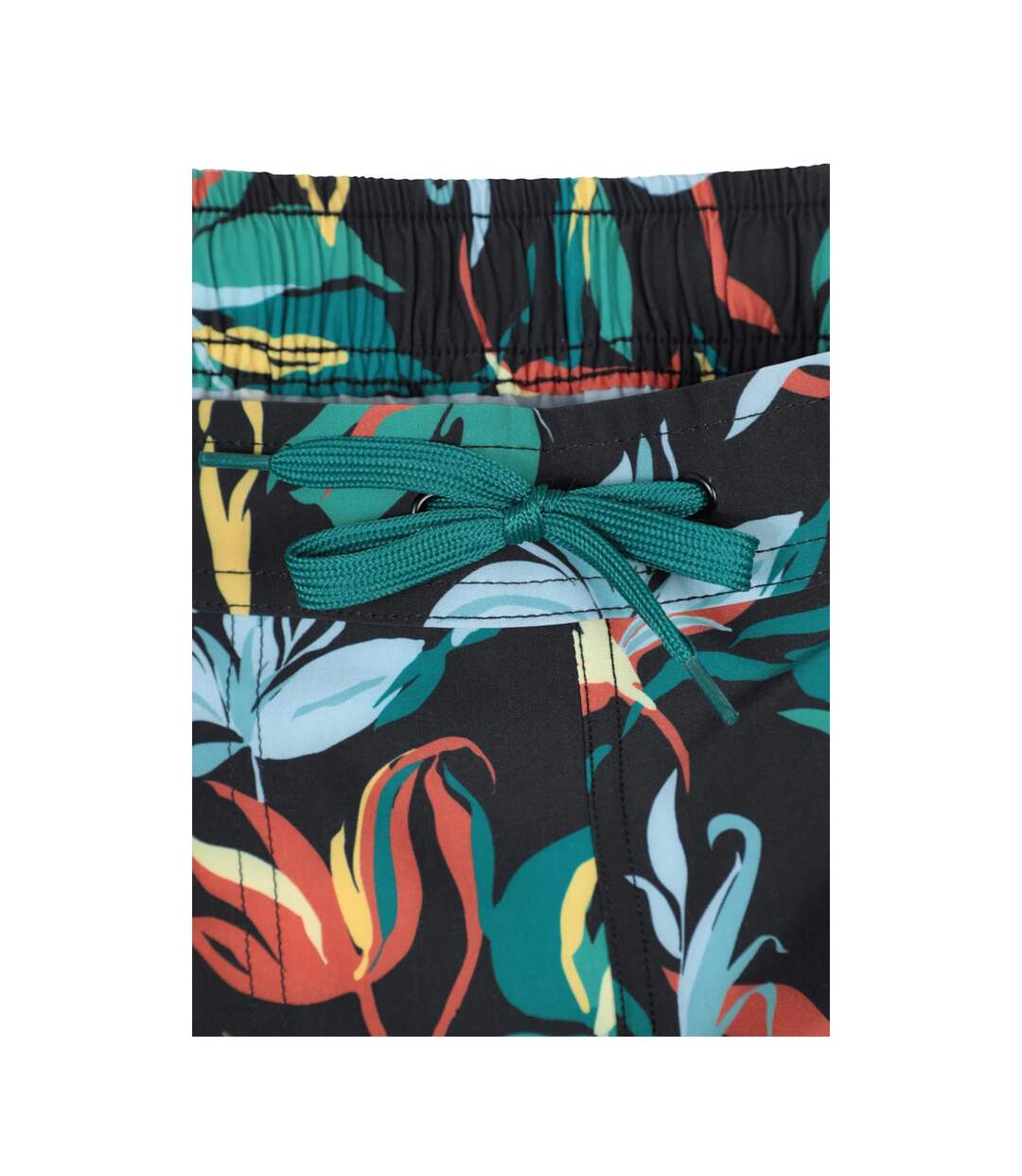 Womens/ladies Patterned Stretch Flowers Boardshorts Black Mountain Warehouse-4