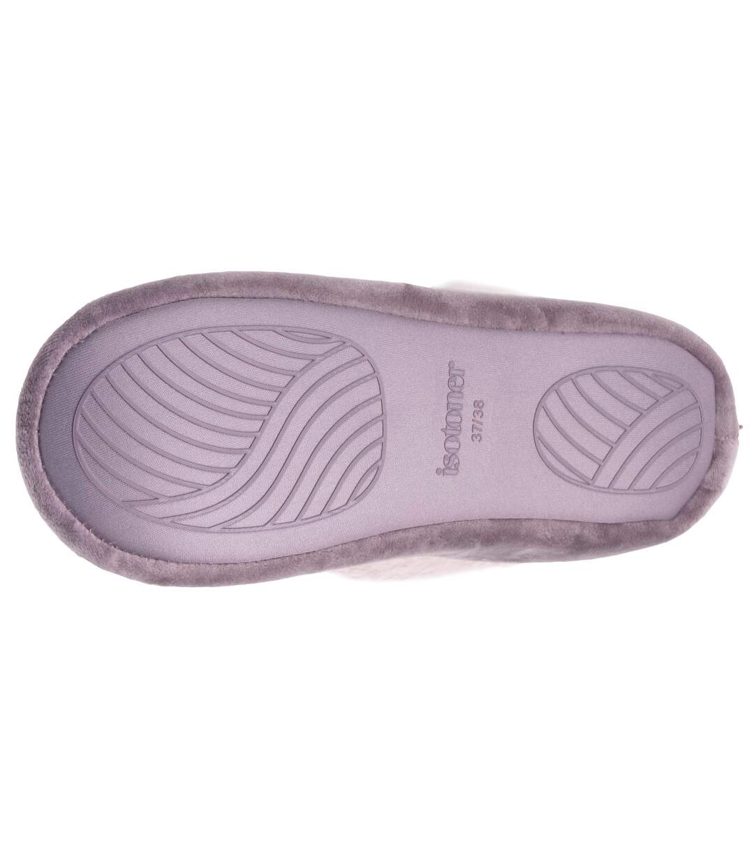 Isotoner Chaussons extra-light Bottillons femme microvelours, semelle gomme ultra souple-4