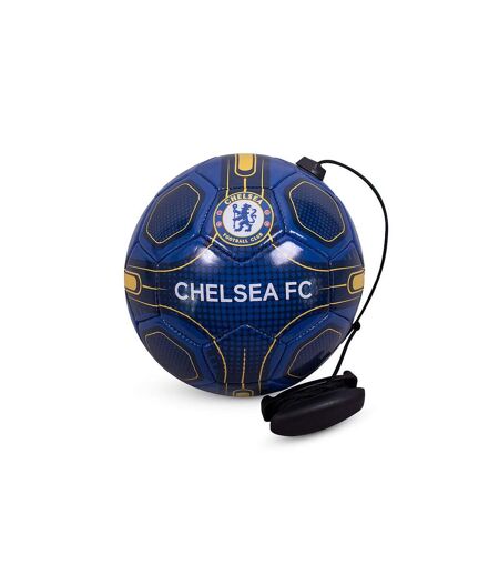 Chelsea FC - Ballon de foot pour entraînement SKILLS (Bleu / Bleu marine / Jaune) (Taille 2) - UTRD2648