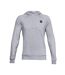 Sweat À Capuche Rival Homme Gris Under Armour-1