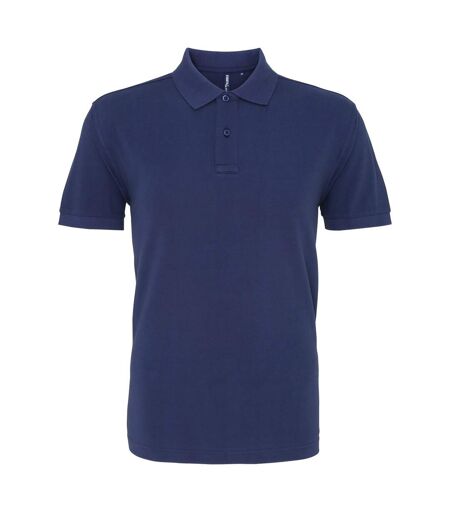Asquith & Fox Mens Plain Short Sleeve Polo Shirt (Denim) - UTRW3471