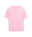 T-Shirt rose femme teddy smith glitter-1