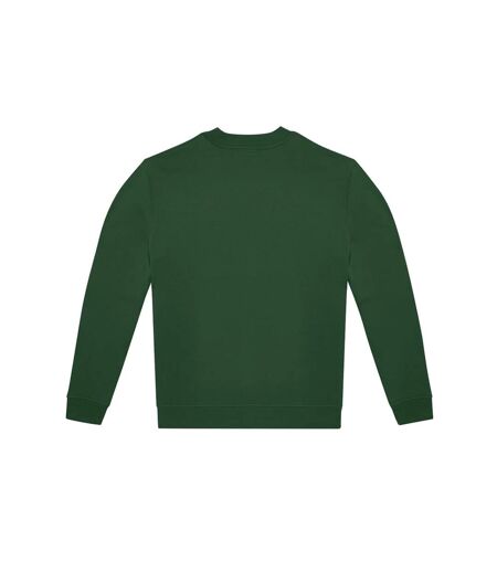 Unisex adult id.332 crew neck sweatshirt bottle green B&C