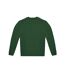 Unisex adult id.332 crew neck sweatshirt bottle green B&C-2