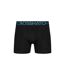 Boxers Knighting Homme Noir Bleu Crosshatch-2