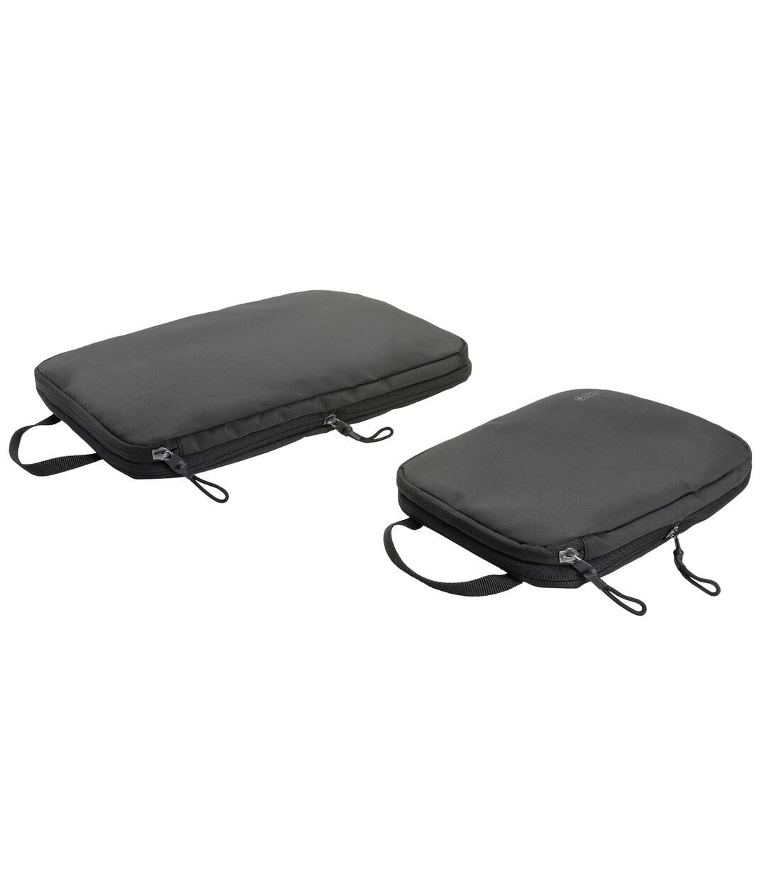 Pack of 2  Ridge rpet packing cube set  one size black Swiss Peak-2