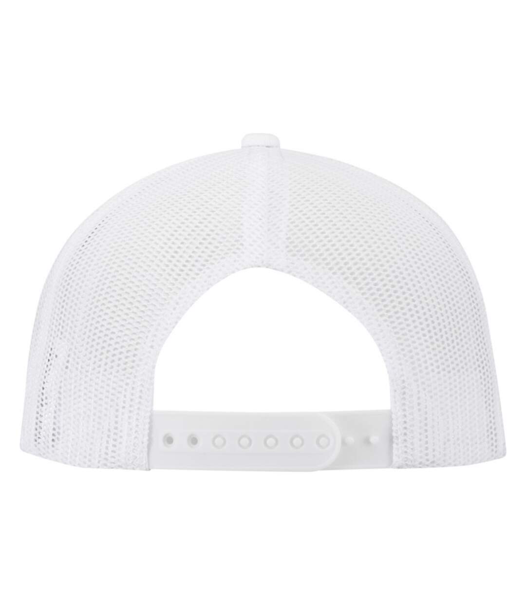 Unisex Adult Drift 6 Panel Snapback Cap White Elevate-2