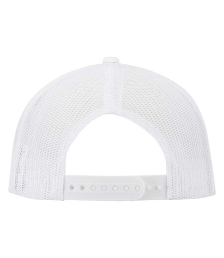 Unisex Adult Drift 6 Panel Snapback Cap White Elevate