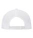 Unisex Adult Drift 6 Panel Snapback Cap White Elevate-2