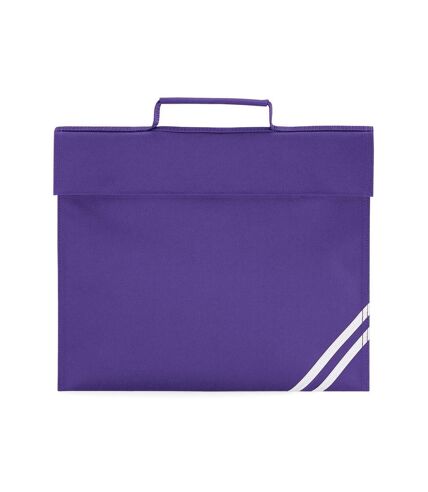 Quadra Classic Book Bag (Purple) (One Size) - UTRW10018