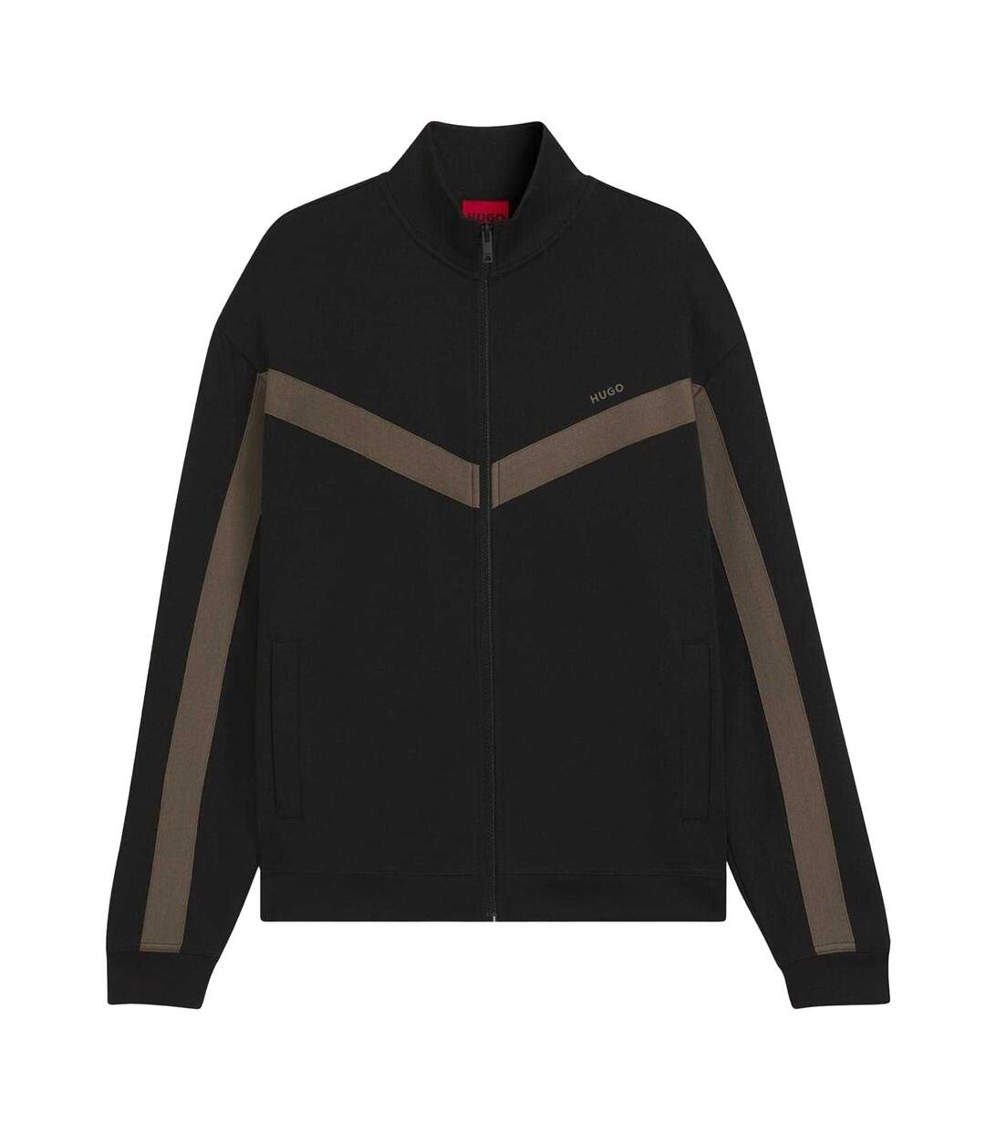 Mens Darti Tracksuit Top Black Hugo-2