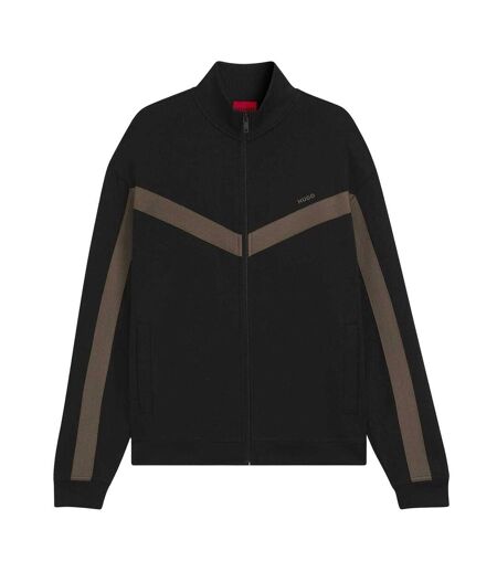 Mens Darti Tracksuit Top Black Hugo