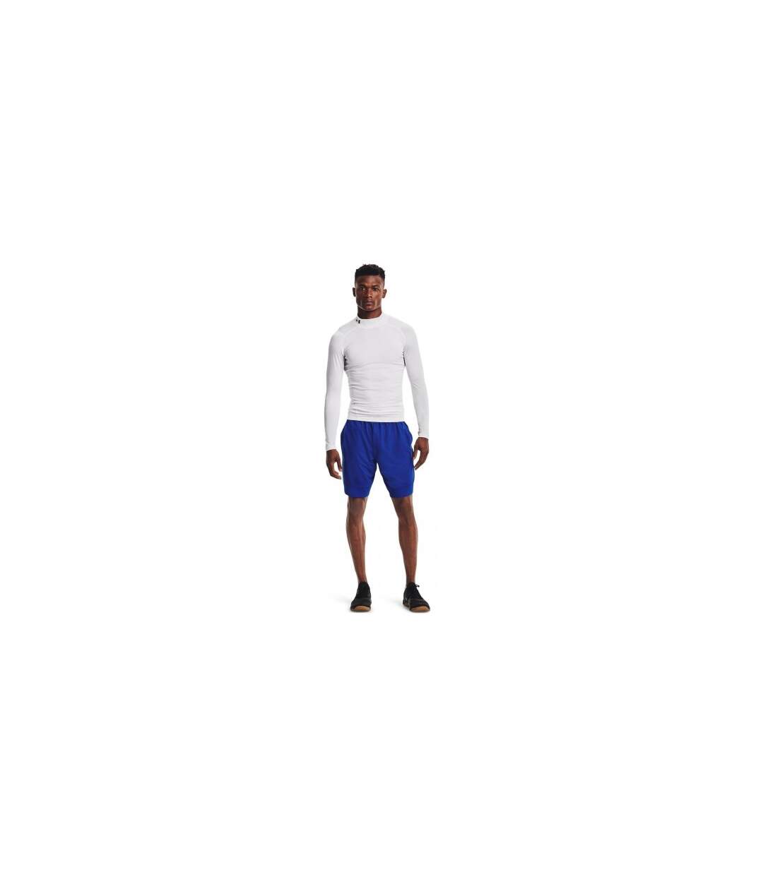 Haut Thermique Manches Longues Raglan Homme Blanc Under Armour-1