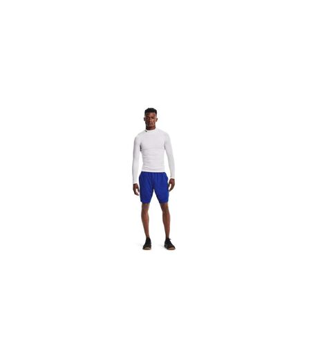 Haut Thermique Manches Longues Raglan Homme Blanc Under Armour