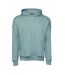 Unisex adult sponge fleece hoodie heather blue Bella + Canvas-1