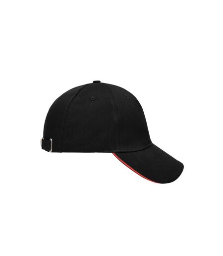 Casquette De Baseball Noir Rouge Myrtle Beach