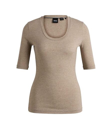 Haut Manches ¾ Effilie2 Femme Gris Boss