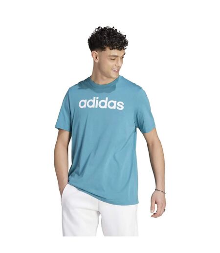 T-shirt essentials linear homme bleu Adidas