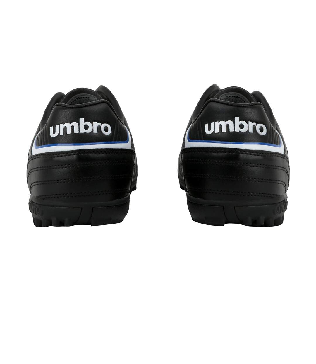 Mens speciali eternal club tf leather football boots black/white/royal blue Umbro-2