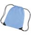 Sac de gym 11 litres taille unique bleu ciel Bagbase