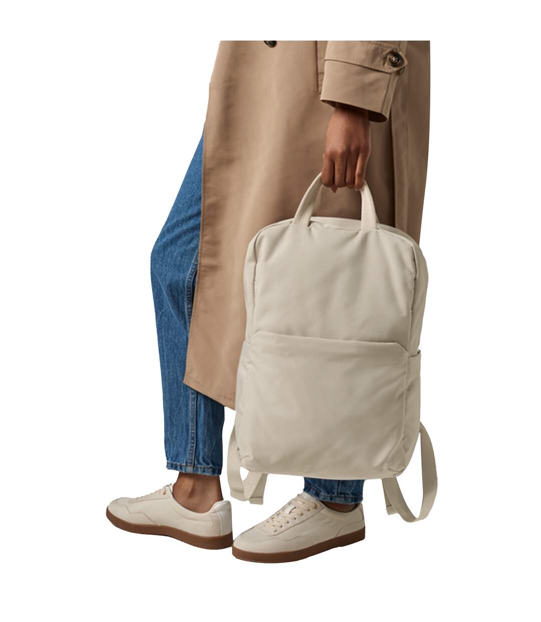 Sac à dos pour ordinateur portable stockholm taille unique blanc cassé Quadra-2