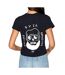 T-shirt Noir Femme RVCA Z3SSRCRVF1 - L-2