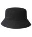 Unisex Adult Seamless Wool Casual Bucket Hat Black Kangol-2