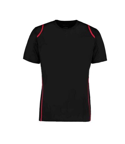 Kustom Kit Mens Gamegear Cooltex T-Shirt (Black/Red)