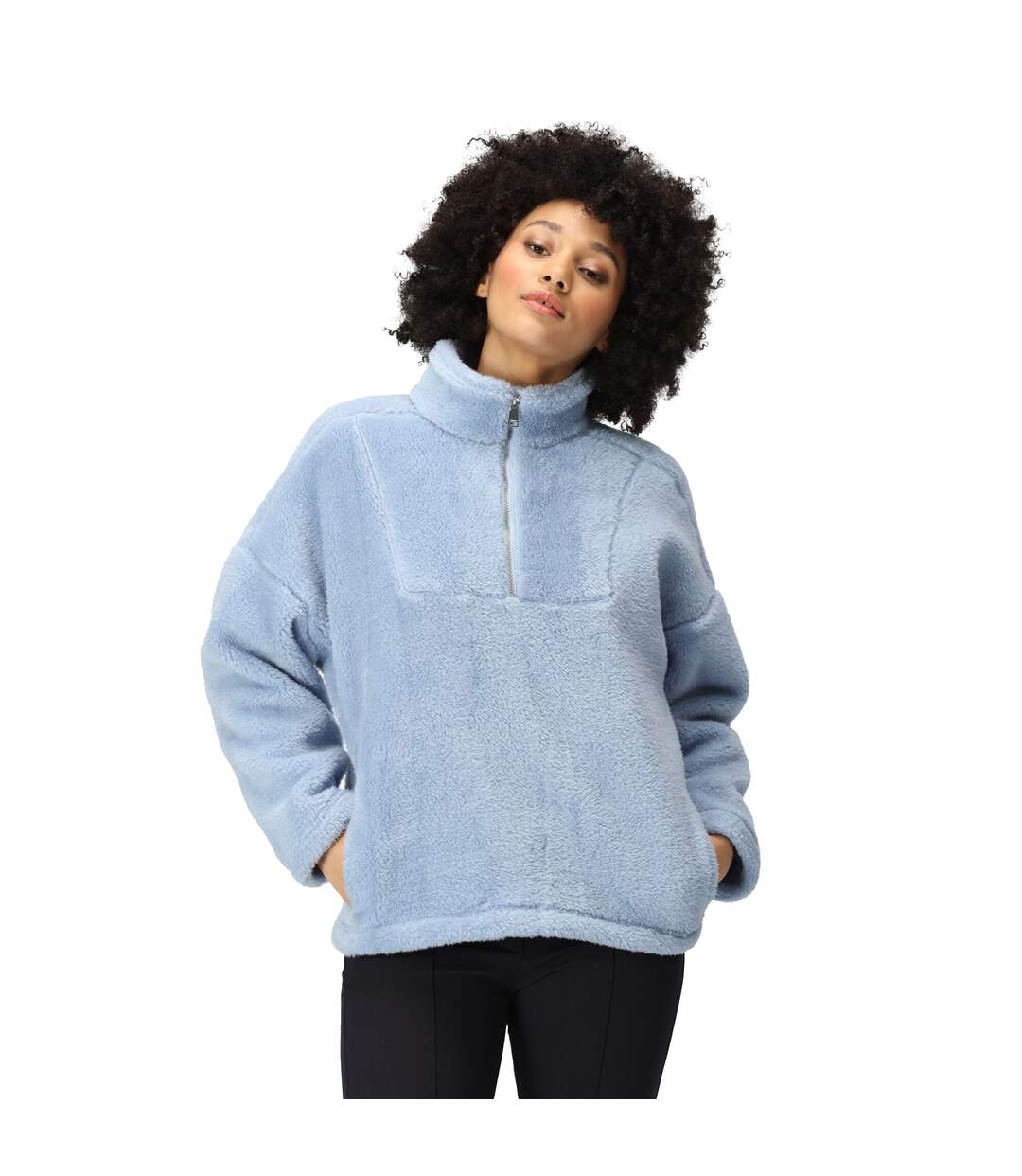 Polaire Zeeke Femme Denim Clair Regatta-1