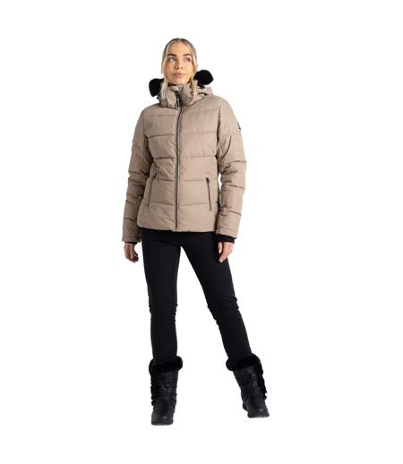 Womens/ladies Glamourize Iv Ski Jacket Clay Dare 2B