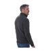 Pull À Col Zippé En Laine D'agneau Pour Hommes Charbon WoolOvers-2