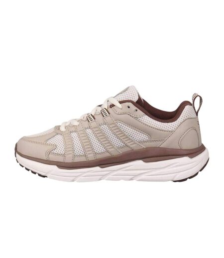 Baskets Motif/style Réflexe Homme Crème Beige Gris Karrimor