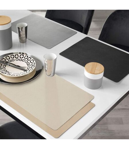 Set de Table Design Bergame 30x43cm Crème