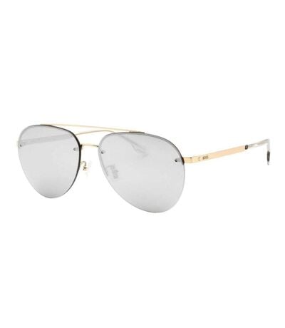 Lunettes De Soleil Motif/style Style Pilote Homme Taille Unique Jaune Or Hugo Boss