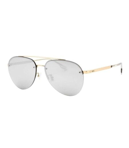 Lunettes De Soleil Motif/style Style Pilote Homme Taille Unique Jaune Or Hugo Boss