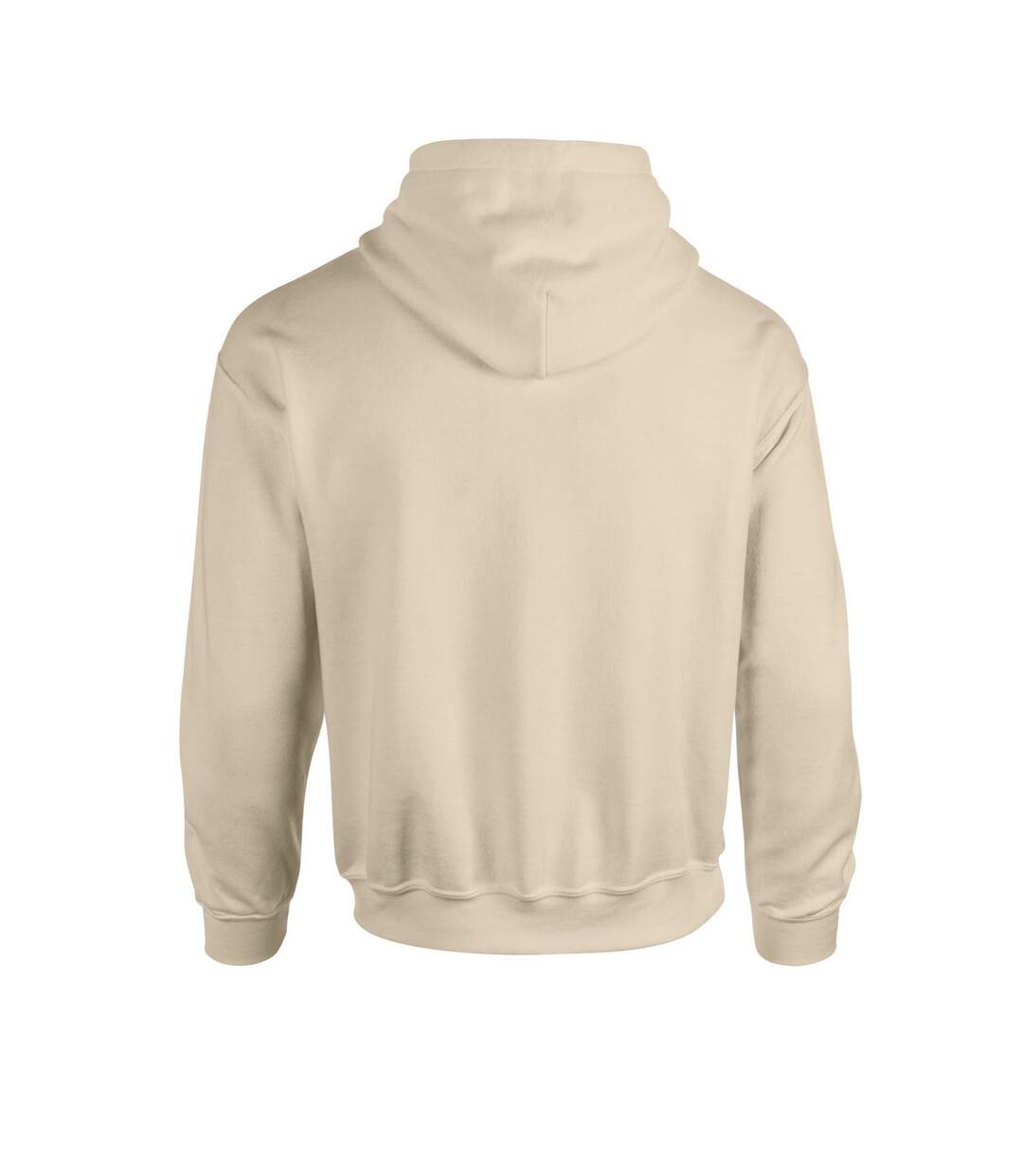 Unisex adult heavy blend hoodie sand Gildan-2