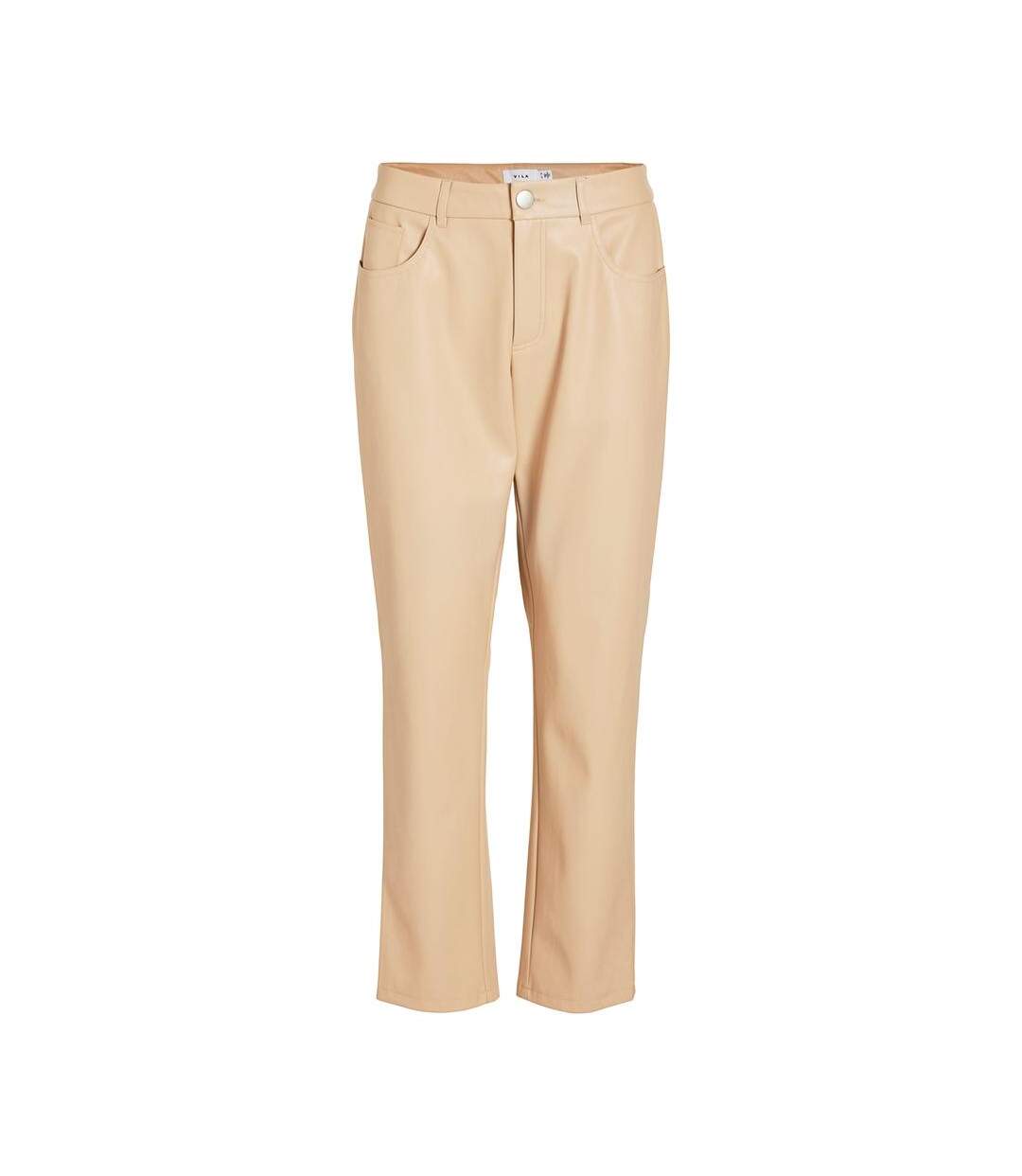 Pantalon Fluide Beige Femme Vila Agmar - 34