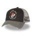 Casquette trucker avec filet souple effet bamboo avec print Crew Vondutch-1