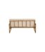 Banc de Jardin 2 Places Paradis 150cm Naturel