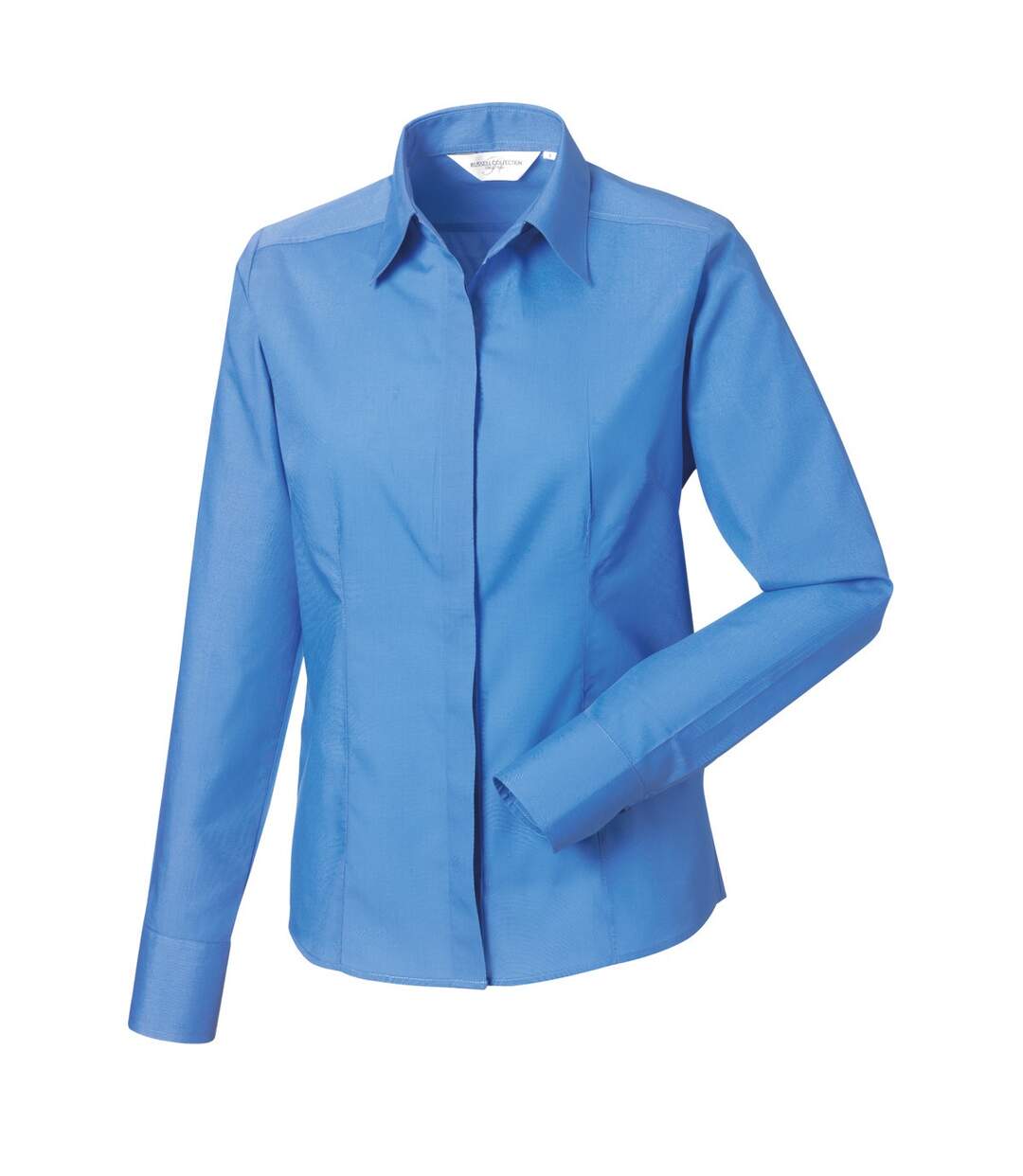 Chemisier Manches Longues Femme Bleu Russell Collection-2