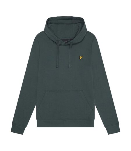 Mens pullover hoodie deep green Lyle & Scott