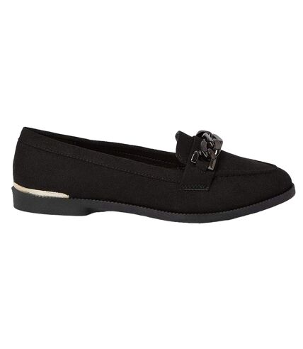 Mocassins leila femme noir naturel Dorothy Perkins