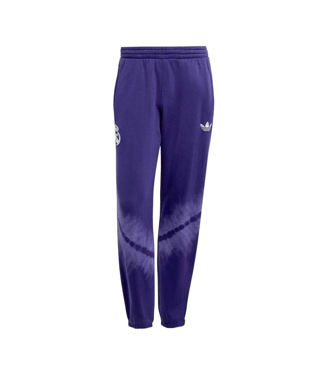 Pantalon De Survêtement Motif/style Real Madrid Cf Homme Violet Foncé Adidas-2