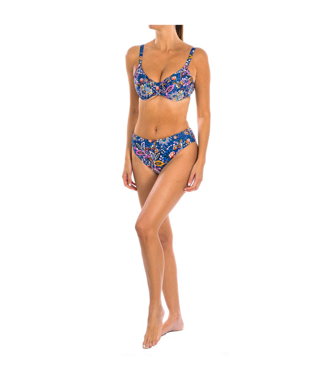 Women's high waisted bikini bottom W231357-5