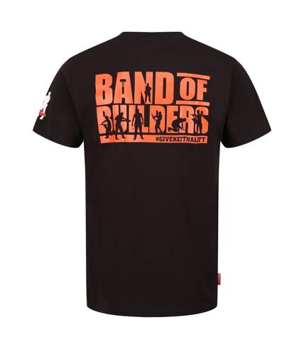 Regatta Mens Band Of Builders Marl T-Shirt (Black)