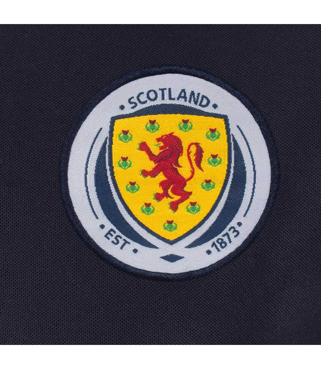 Polo Motif/style Emblème Homme Bleu Marine Scottish FA-2