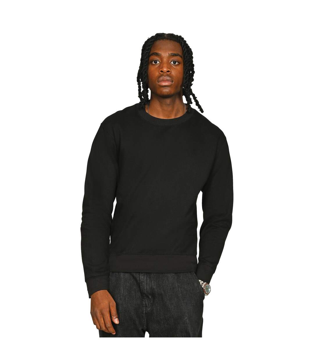 Sweat Core Adulte Noir Casual Classics-2