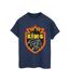 Disney Womens/Ladies The Lion King Crest Cotton Boyfriend T-Shirt (Bleu marine) - UTBI29450-1