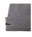 Bonnet gris homme lacoste hjm-2