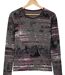 Tee-shirt MAYFLOWER RF141V col rond : l'élégance stretch au motif fleuri-2